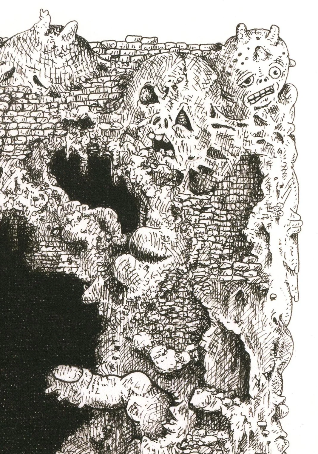 A Collection of Oddities print. Edition of 20. (11x14